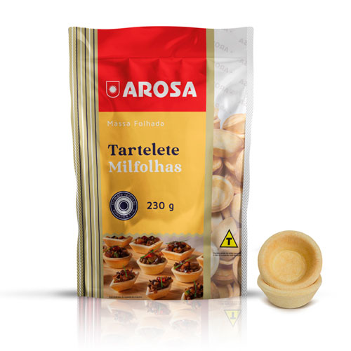 Mostrar detalhes de Mini Tartelete Redonda 230g 64und - AROSA Imagem de Mini Tartelete Redonda 230g 64und - AROSA